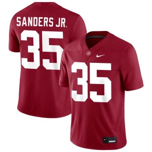 Mens Abduall Sanders Jr. Crimson Alabama Crimson Tide #35 2025-26 College Football Jersey 902492-618