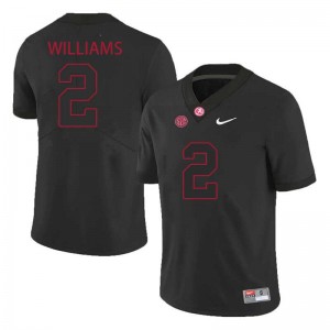 Men Ryan Williams Black Alabama Crimson Tide #2 Game College Football Jersey 673890-129