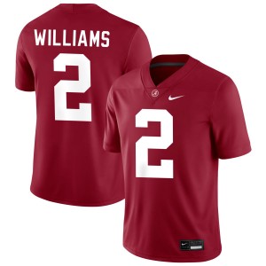 Men's Ryan Williams Crimson Alabama Crimson Tide #2 2025 College Football Jerseys 692379-870