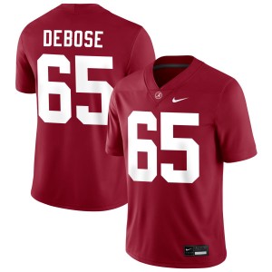 Men Micah DeBose Crimson Alabama Crimson Tide #65 Alumni College Football Jerseys 374186-940