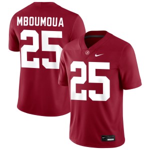 Men Steve Bolo Mboumoua Crimson Alabama Crimson Tide #25 Official College Football Jerseys 978038-177