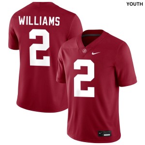 Youth Ryan Williams Crimson Alabama Crimson Tide #2 Alumni College Football Jersey 912357-909