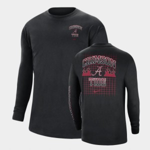 Men Black Alabama Crimson Tide Official Tour Max 90 T-Shirt 574001-867