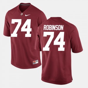 Mens Cam Robinson Crimson Alabama Crimson Tide #74 Alumni Alumni Football Game Jersey 595301-245