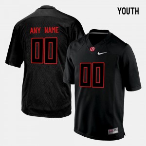 Youth Custom Black Alabama Crimson Tide #00 Game College Limited Football Jersey 706761-289