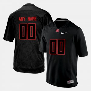 Mens Custom Black Alabama Crimson Tide #00 2025 College Limited Football Jerseys 345141-158