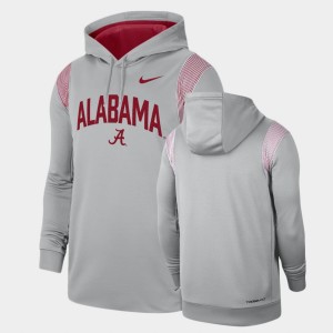 Mens Gray Alabama Crimson Tide 2025-26 2022 Game Day Sideline Hoodie 207905-299