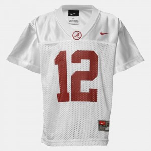 Mens Joe Namath White Alabama Crimson Tide #12 Limited College Football Jerseys 558206-807