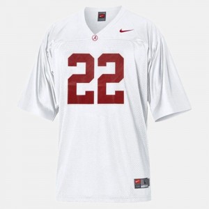 Youth Mark Ingram White Alabama Crimson Tide #22 NCAA College Football Jersey 293186-768