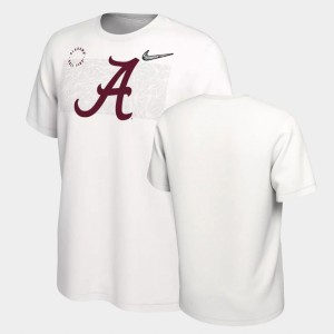 Men's White Alabama Crimson Tide Playoff College Football T-Shirt 585292-644