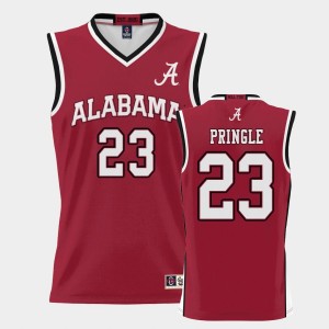 Mens Nick Pringle Crimson Alabama Crimson Tide #23 ProSphere College Basketball Jersey 136872-114