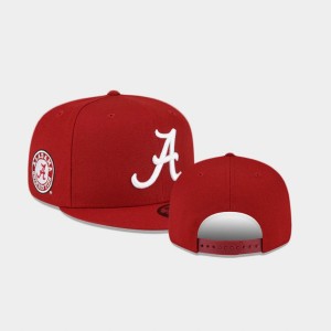 Men's Red Alabama Crimson Tide 9FIFTY Hat Snapback Caps 402108-223
