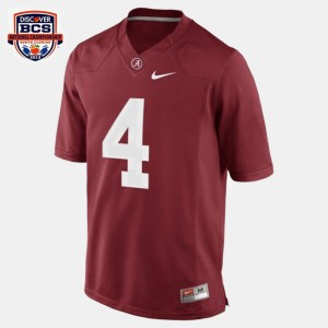 Men T.J. Yeldon Red Alabama Crimson Tide #4 Limited College Football Jerseys 511619-978