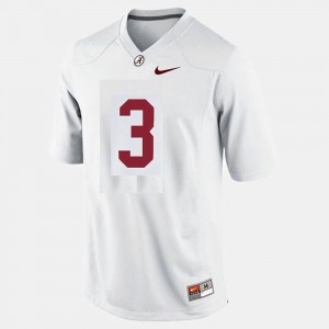 Youth Trent Richardson White Alabama Crimson Tide #3 2025-26 College Football Jerseys 360522-498