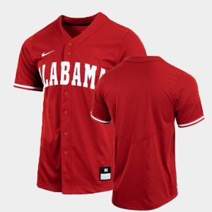 Mens Custom Crimson Alabama Crimson Tide Replica College Baseball Jersey 231093-806