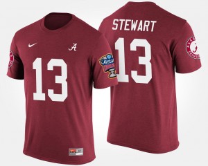 Mens ArDarius Stewart Crimson Alabama Crimson Tide #13 Sugar Bowl Bowl Game T-Shirt 205638-917