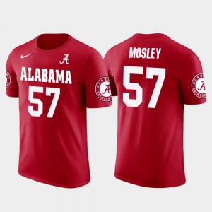 Men C.J. Mosley Red Alabama Crimson Tide #57 Baltimore Ravens Football Future Stars T-Shirt 528169-970