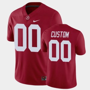 Men Custom Crimson Alabama Crimson Tide #00 Alumni Player Football Game Jerseys 334304-463