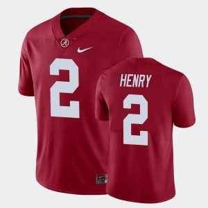 Mens Derrick Henry Crimson Alabama Crimson Tide #2 Game Limited Jerseys 445237-459
