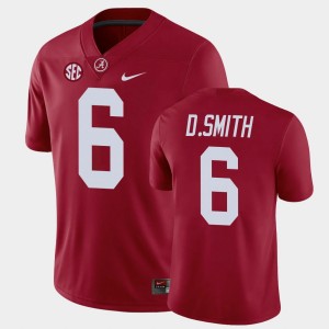 Mens DeVonta Smith Crimson Alabama Crimson Tide #6 College Football Game Jersey 403411-875