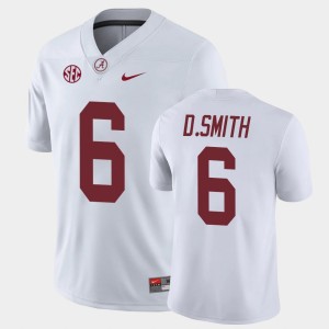 Men's DeVonta Smith White Alabama Crimson Tide #6 College Football Game Jerseys 922264-605