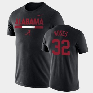 Men Dylan Moses Black Alabama Crimson Tide #32 Legend Performance Team DNA T-Shirt 125760-885