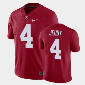Mens Jerry Jeudy Crimson Alabama Crimson Tide #4 Alumni Limited Jerseys 206357-459