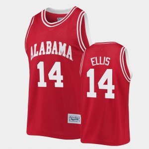 Men's Keon Ellis Crimson Alabama Crimson Tide #14 Classic Commemorative Basketball Jersey 867384-645