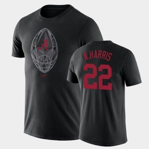 Men's Najee Harris Black Alabama Crimson Tide #22 Legend Football Icon T-Shirt 958724-661