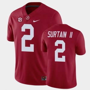 Mens Patrick Surtain II Crimson Alabama Crimson Tide #2 College Football Game Jerseys 461766-299