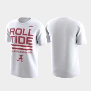 Men White Alabama Crimson Tide Performance Local Verbiage T-Shirt 170470-504