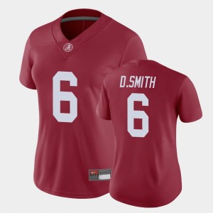 Womens DeVonta Smith Crimson Alabama Crimson Tide #6 2025-26 Game Jersey 853306-854