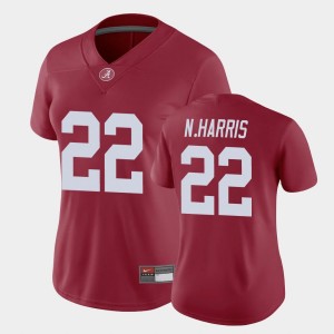 Women Najee Harris Crimson Alabama Crimson Tide #22 Replica Game Jersey 837249-190