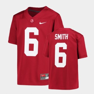 Youth DeVonta Smith Crimson Alabama Crimson Tide #6 Alumni College Football Jersey 923010-186
